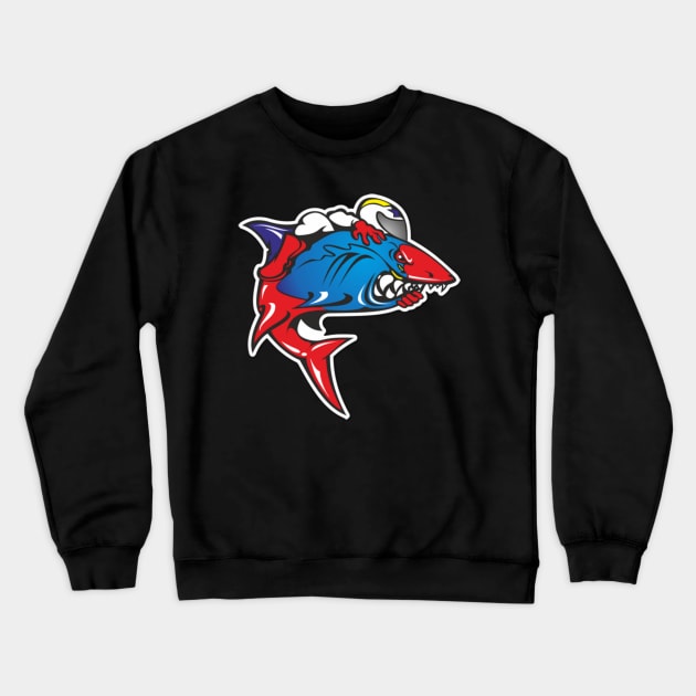 A SHARK Crewneck Sweatshirt by irvtolles